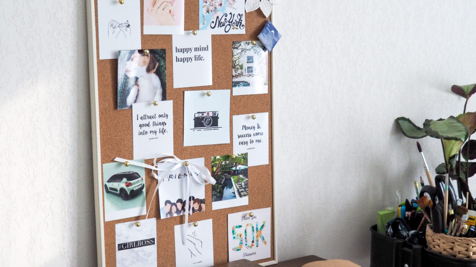 vision board loi de l'attraction