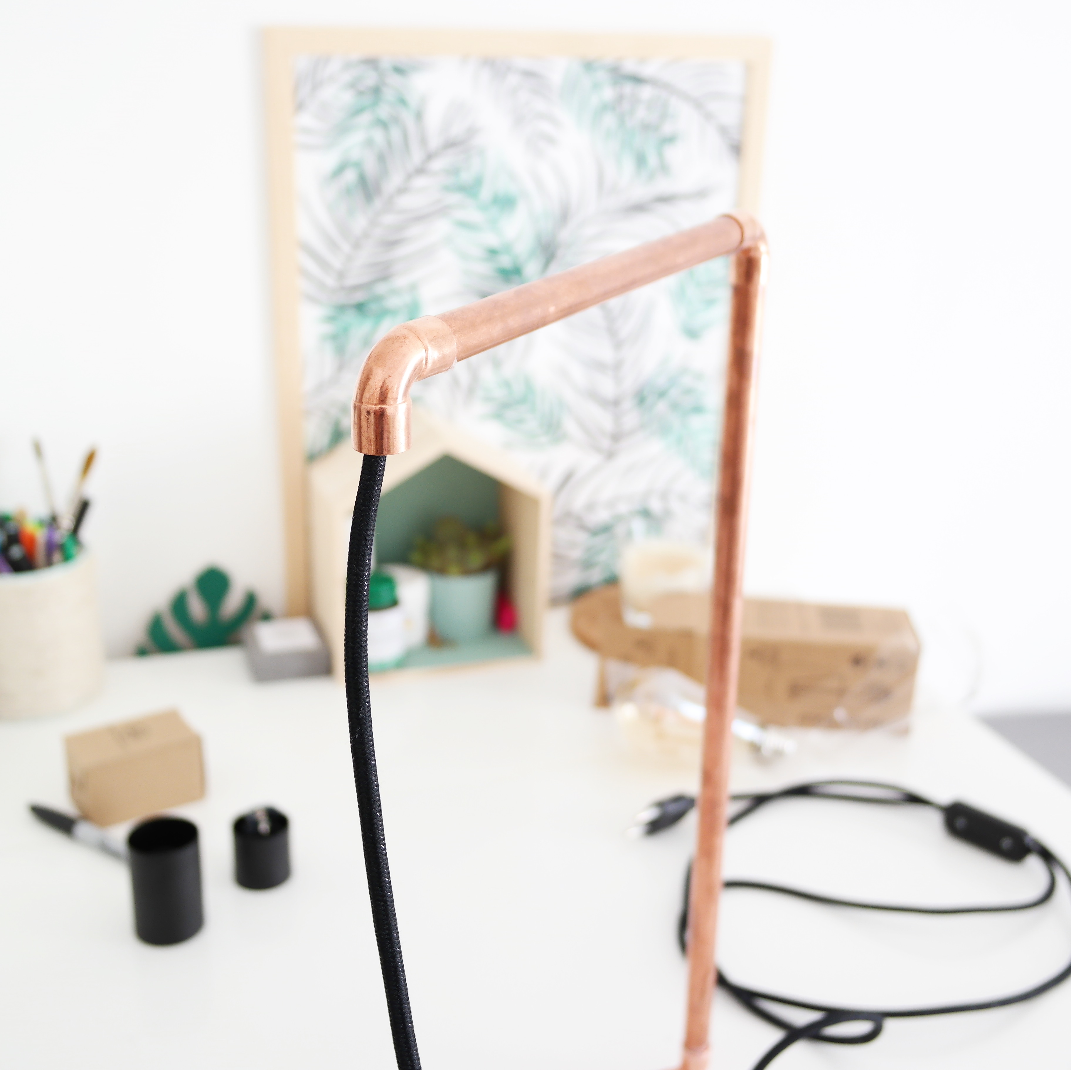 Lampe de Table en Bambou Fait Main - Layla D30xH30cm - Fine Asianliving