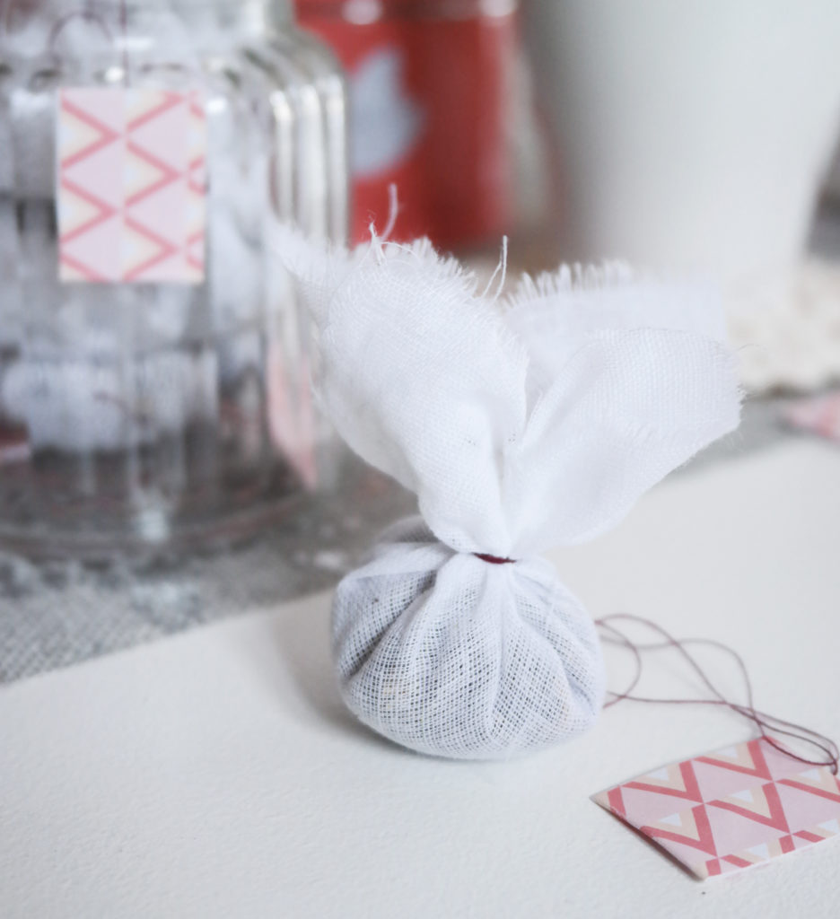 DIY SACHETS DE THÉ EN TISSU Stacey Stachetti