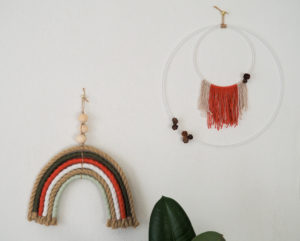 diy deco murale arc en ciel