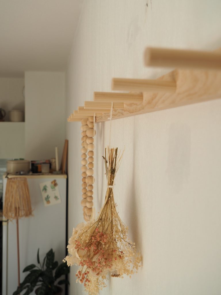 patère déco en bois