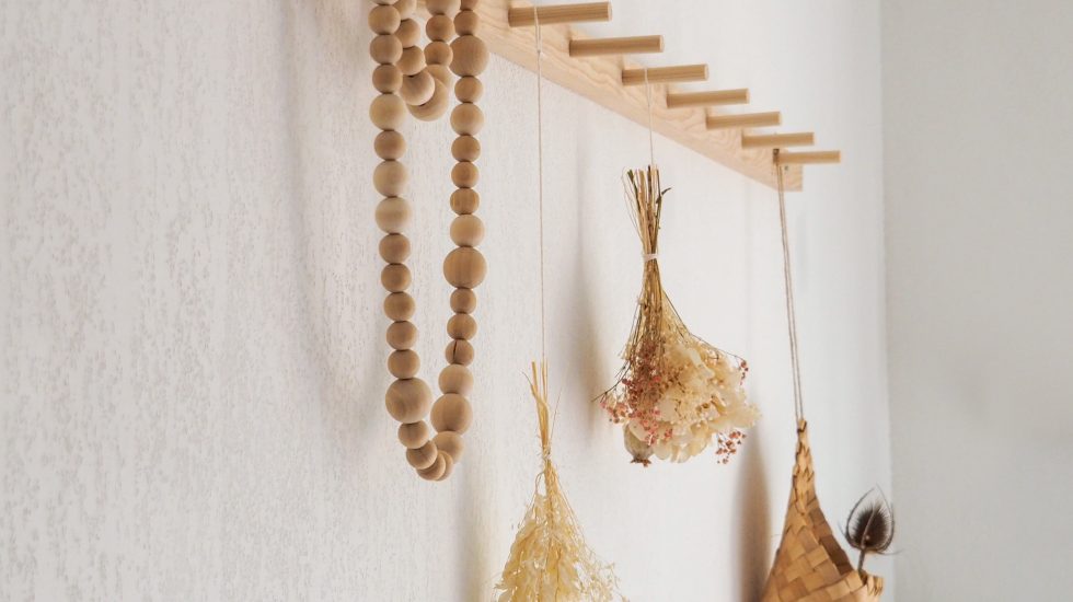 patère en bois déco